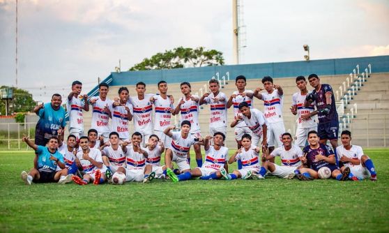 Santos goleia Manaus FC no fechamento da 1ª fase do AM Sub-11